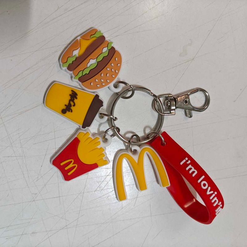 McDonald's limited time bag tag, keychain