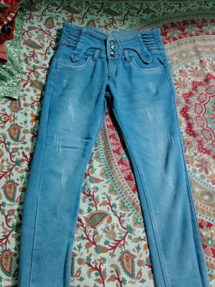Women's Blue Denim Jeans