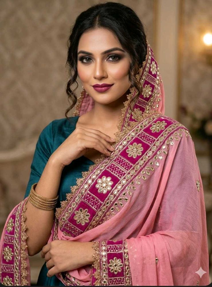 🌷Pink Dupatta