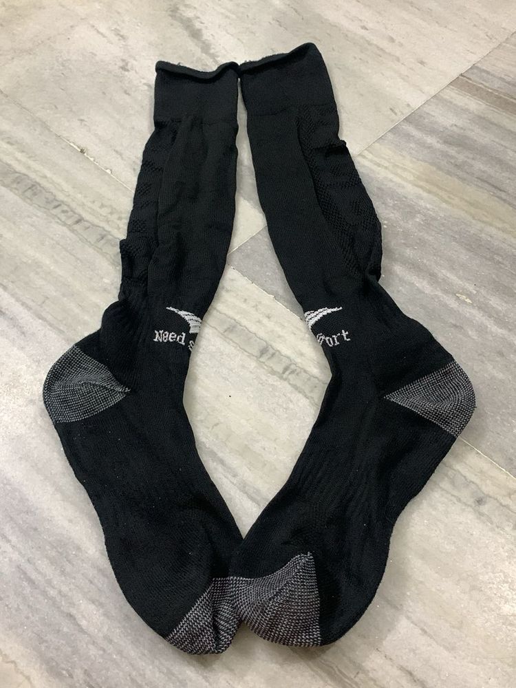 Black Athletic Socks