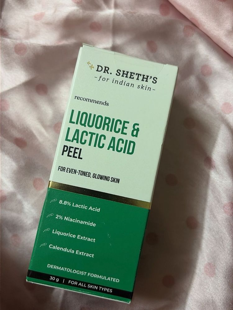 Dr. Seth's Liquorice &amp; Lactic Acid Peel