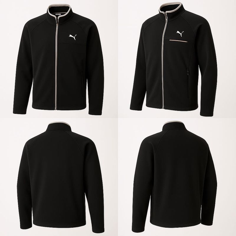 Puma Black Full Zip Jacket