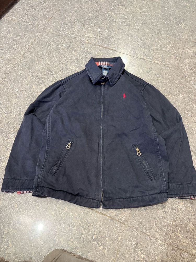 Polo Ralph Lauren Navy Harrington Jacket