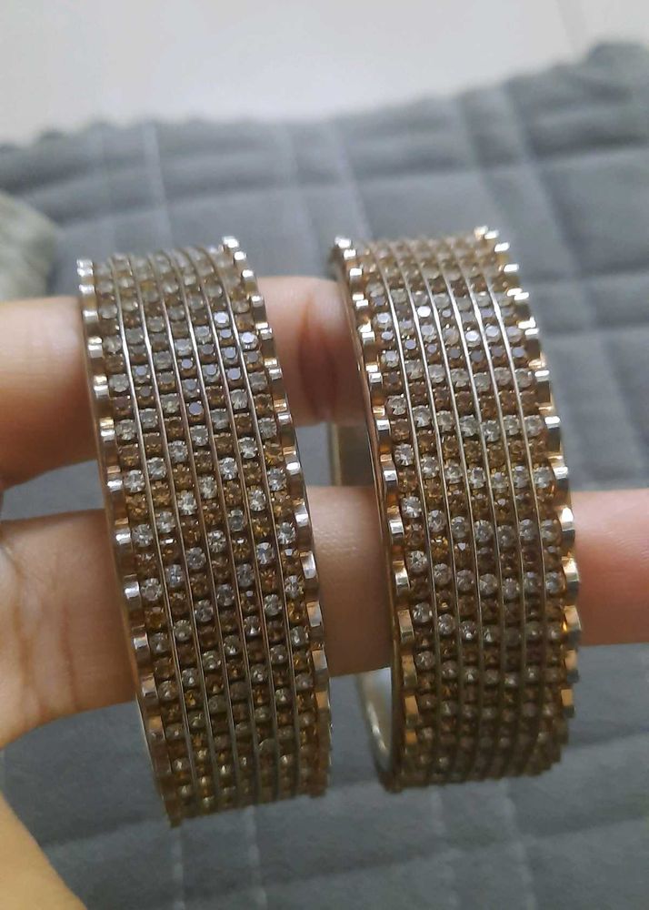 Sparkling Embellished Bangles