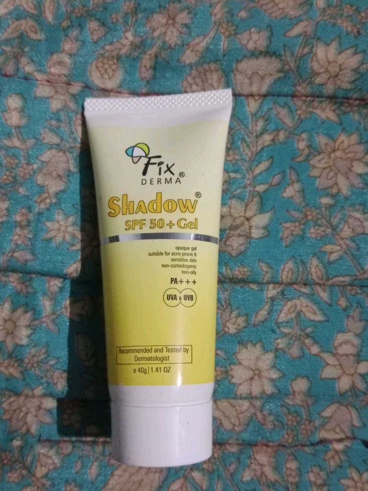 Fixderma Shadow SPF 50+ Gel (used just once)