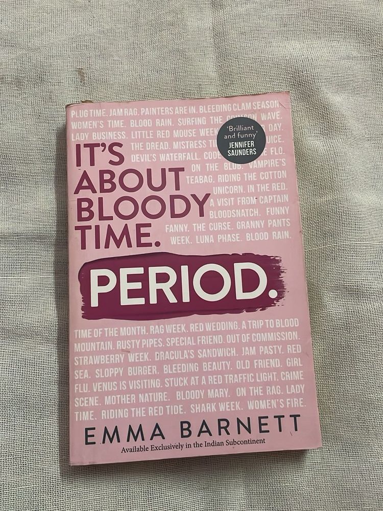 It's About Bloody Time. PERIOD.