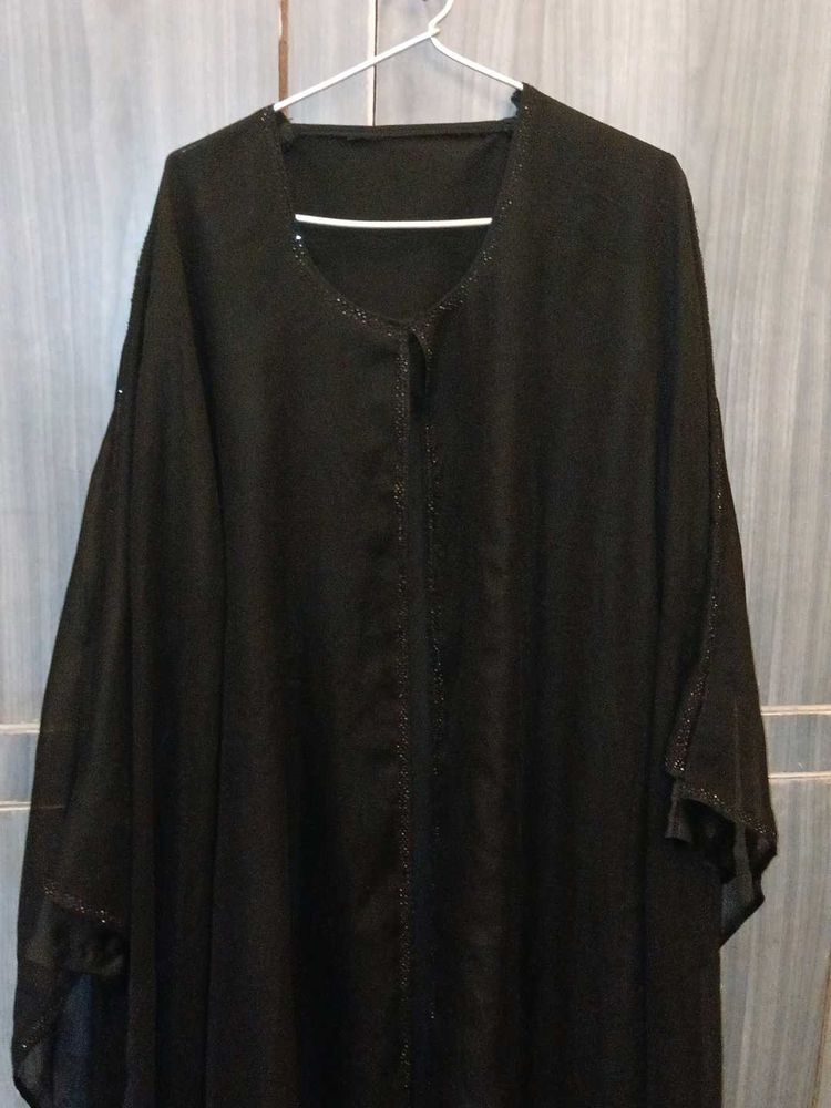 kaftani Black Abaya