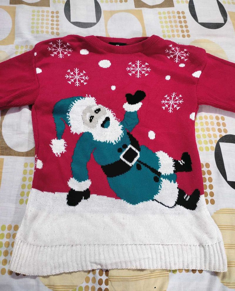 Festive Santa Sweater