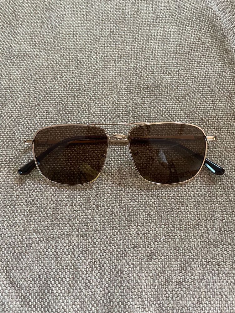 Brown lens Aviator Sunglasses