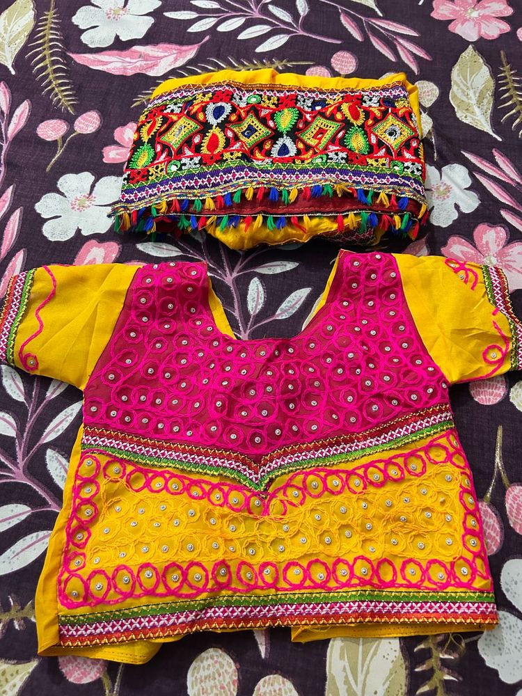 Vibrant Embroidered Lehenga Choli Set