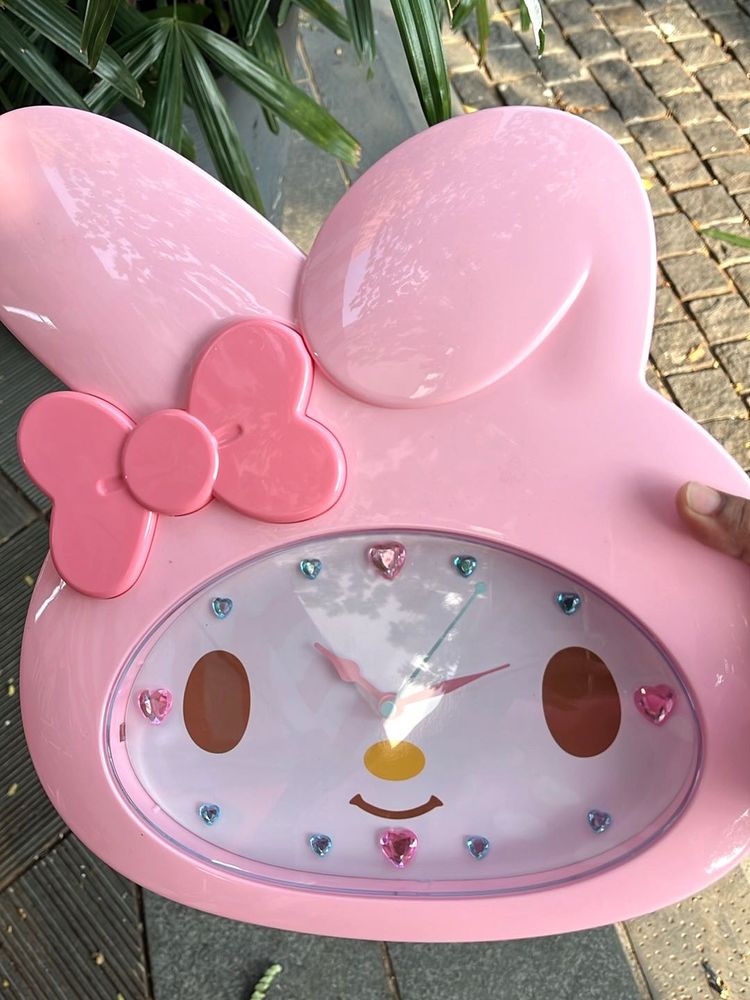 My Melody Wall Clock - Pink