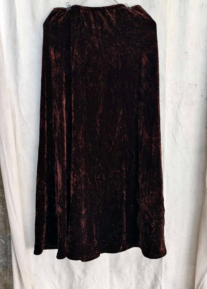 69. Velvet Maxi Skirt