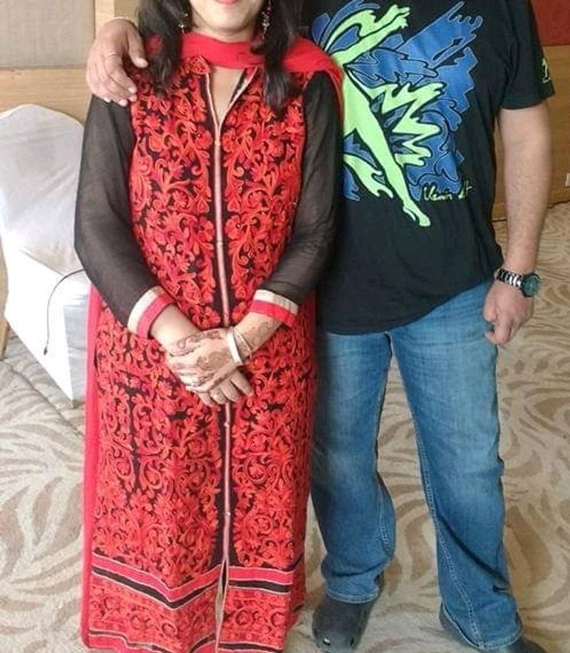 Heavy Embroidery Georgette Kurta And dupatta.