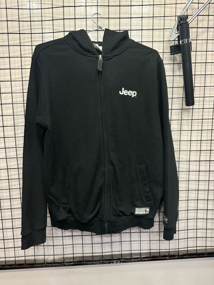 Jeep Black Zip-Up Hoodie