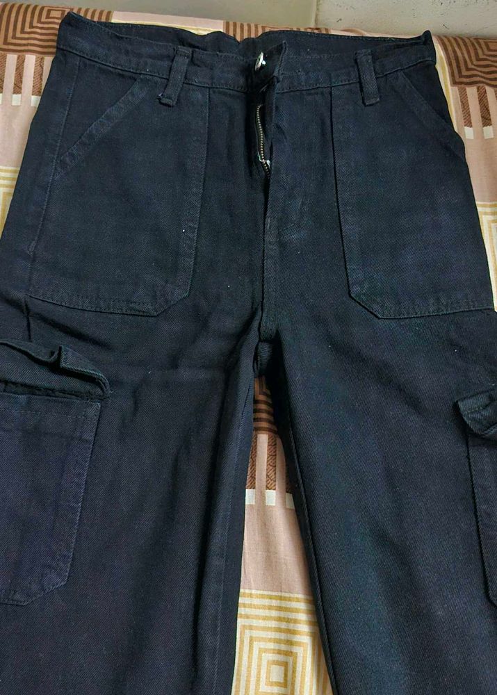 Black Cargo Pants