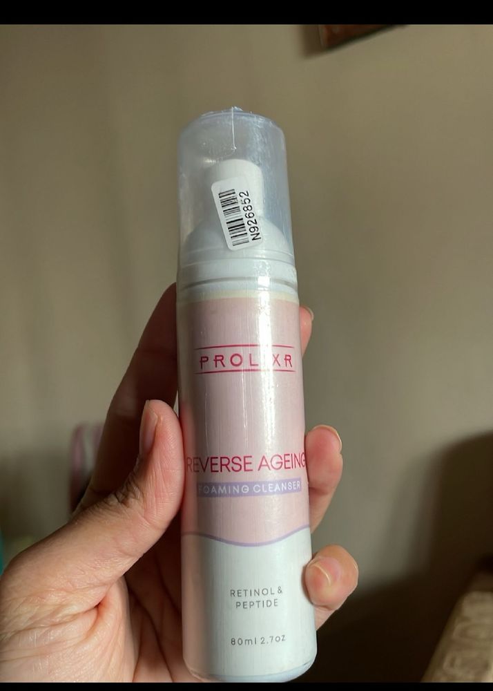 Prolixr Reverse Ageing FoamingCleanser With Retino