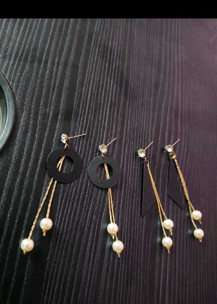 Elegant Pearl Drop Earrings