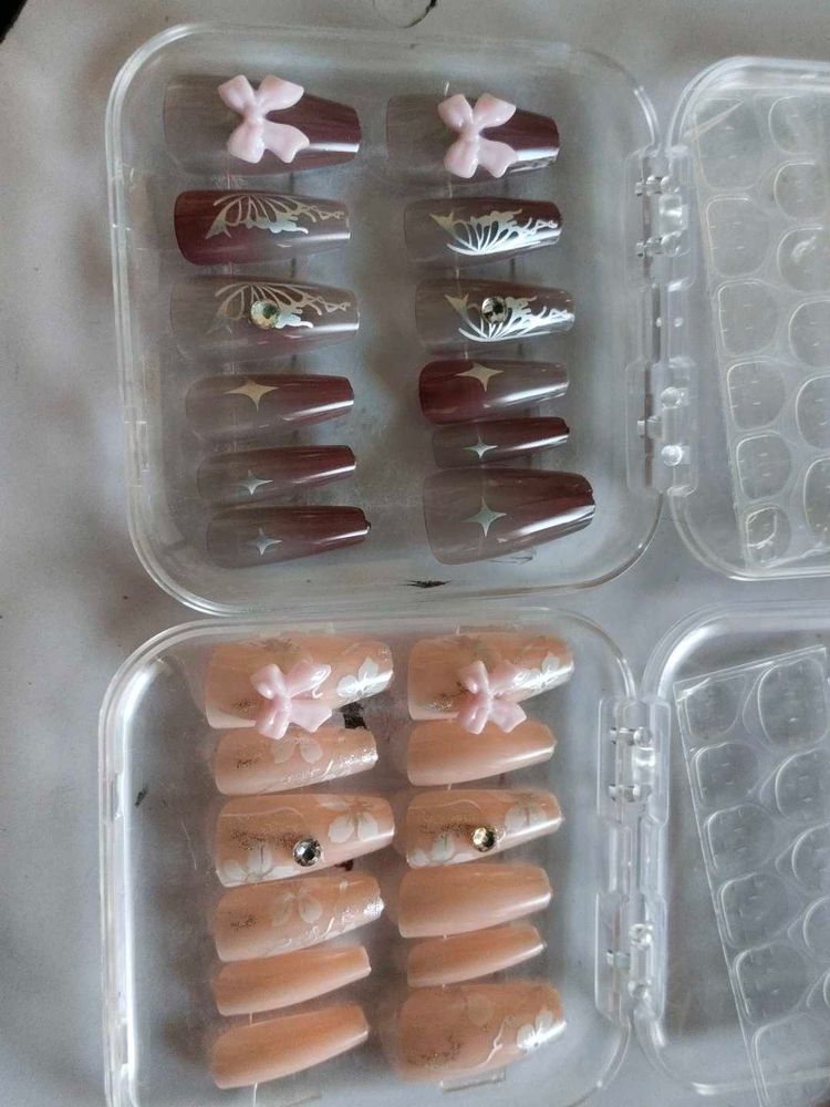 Nail Art Press-On Nails Set
