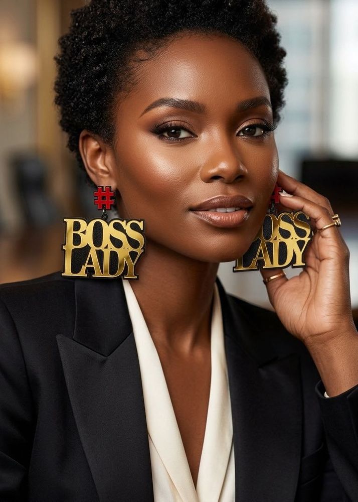 New Boss Lady Statement Earrings