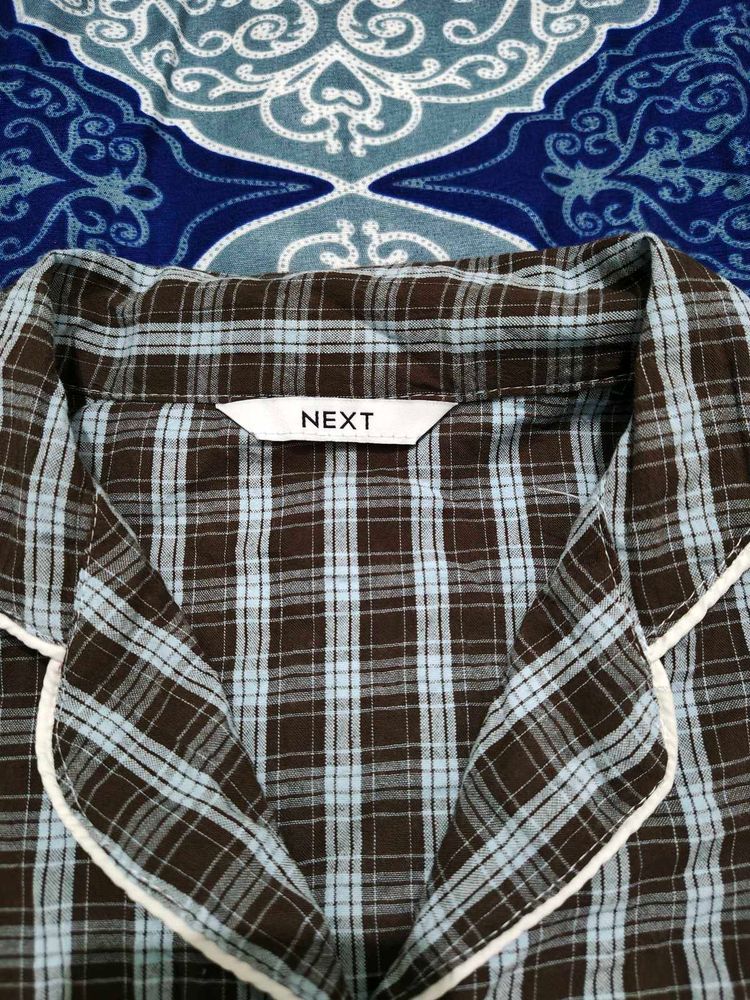 Classic Plaid Pajama Shirt