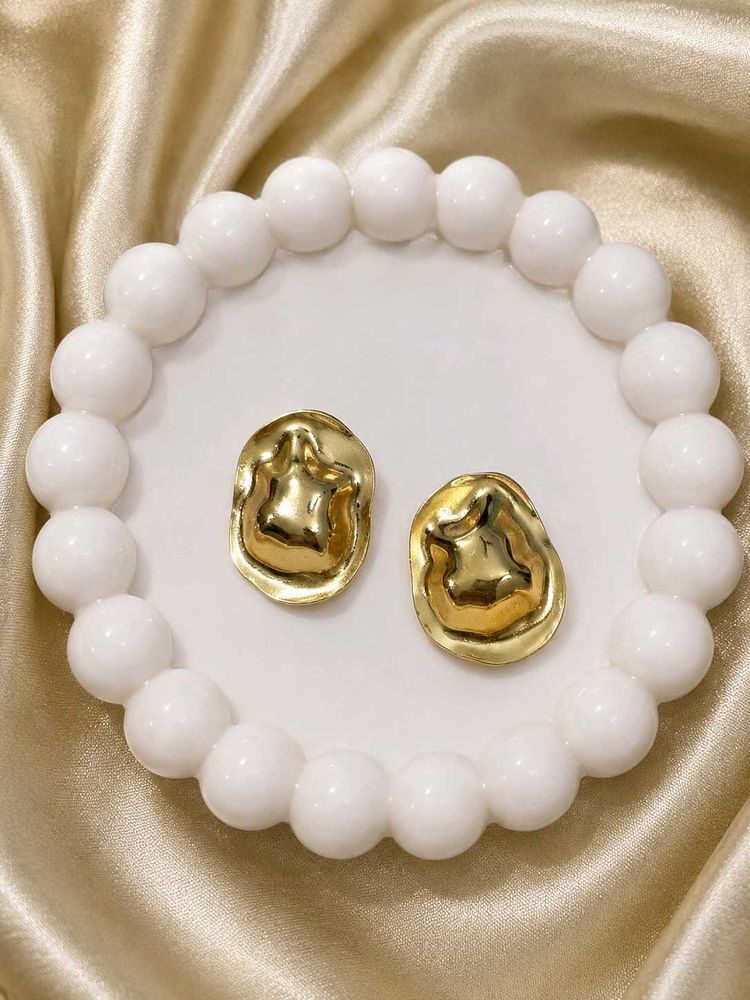 Stardust Statement Studs Earrings