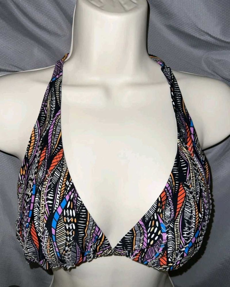 Boho Tribal Print Bikini Top