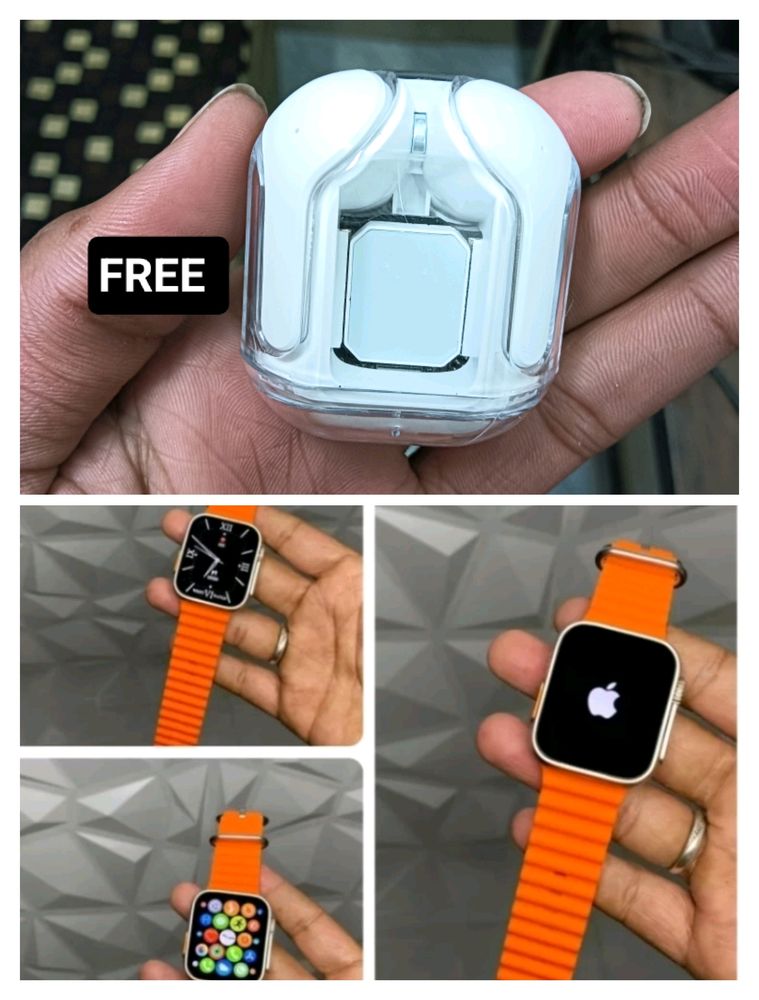 Apple Ultra Watch+Ultra Pods Pro 2 Free 🤯