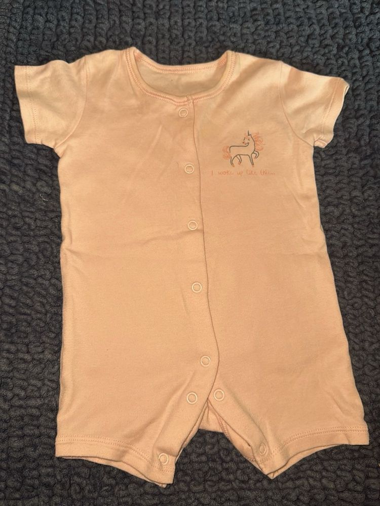 Cute Baby Girl Romper