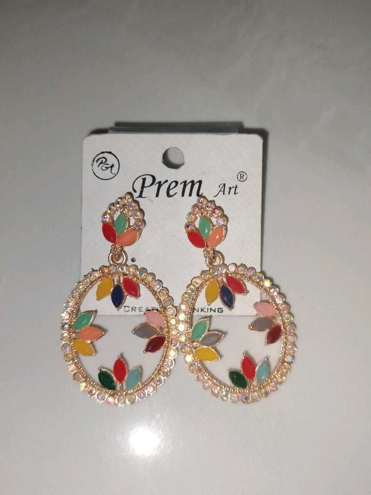 Colorful Hoop Earrings