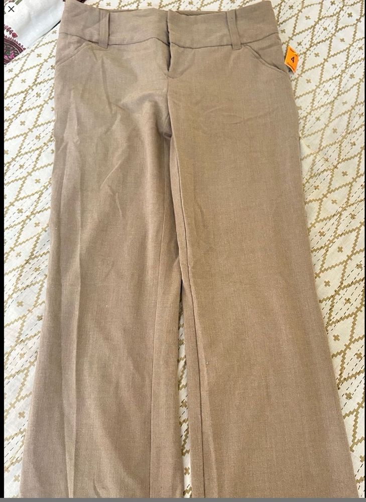 Classic Tan Trousers