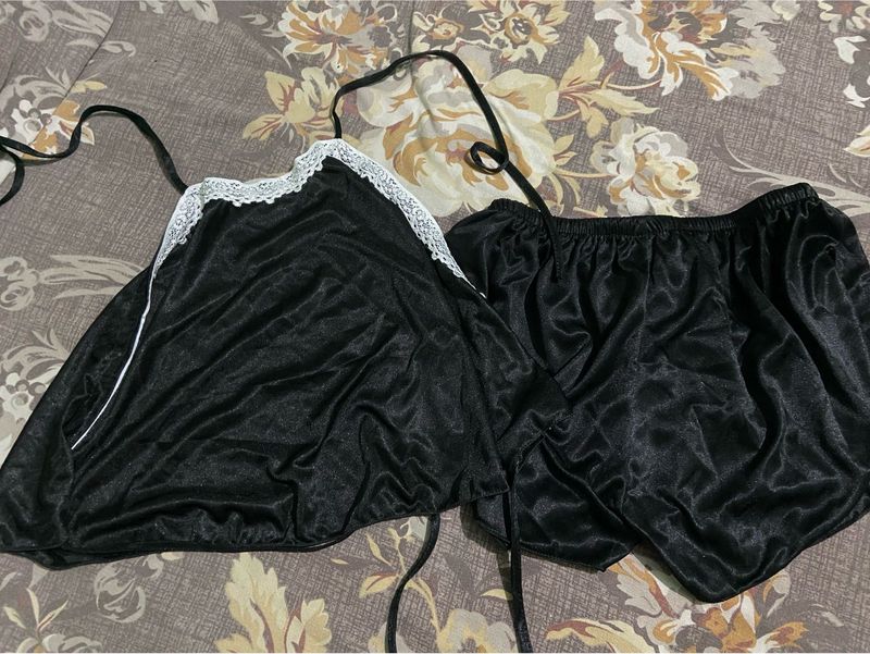 Satin Lingerie Set