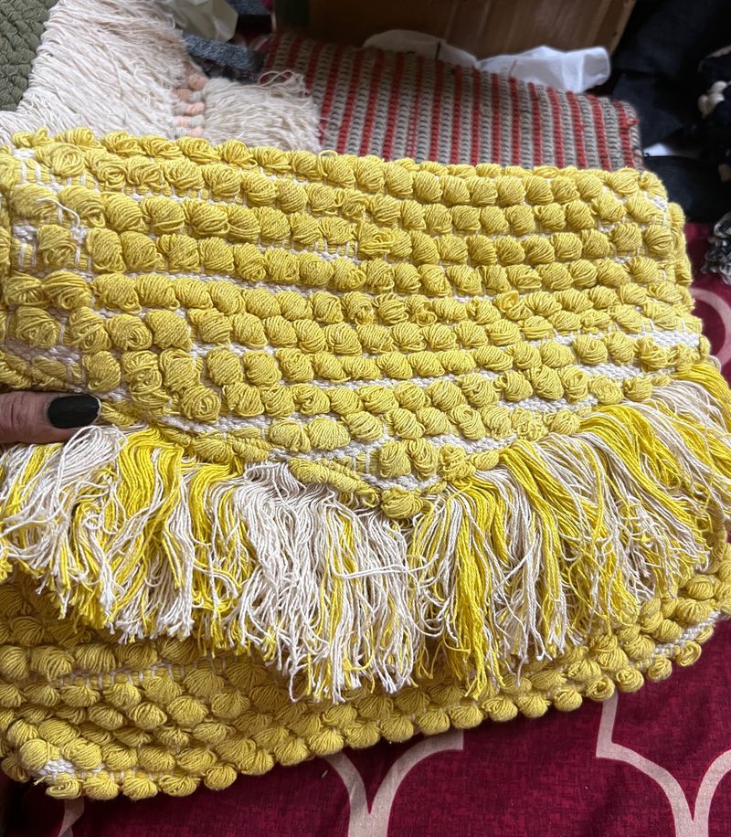 Yellow Boho Bag
