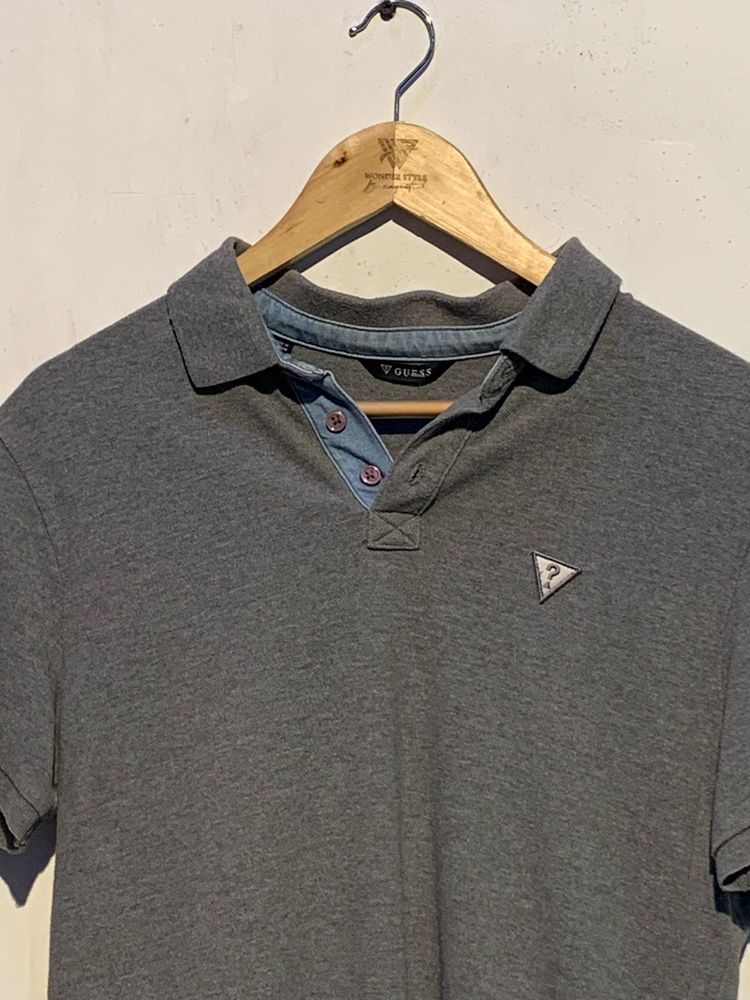 Guess Grey Polo T-Shirt (PT542)