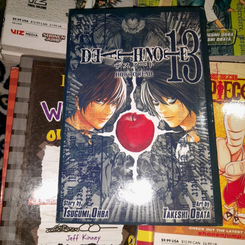 Death Note Manga Vol 13