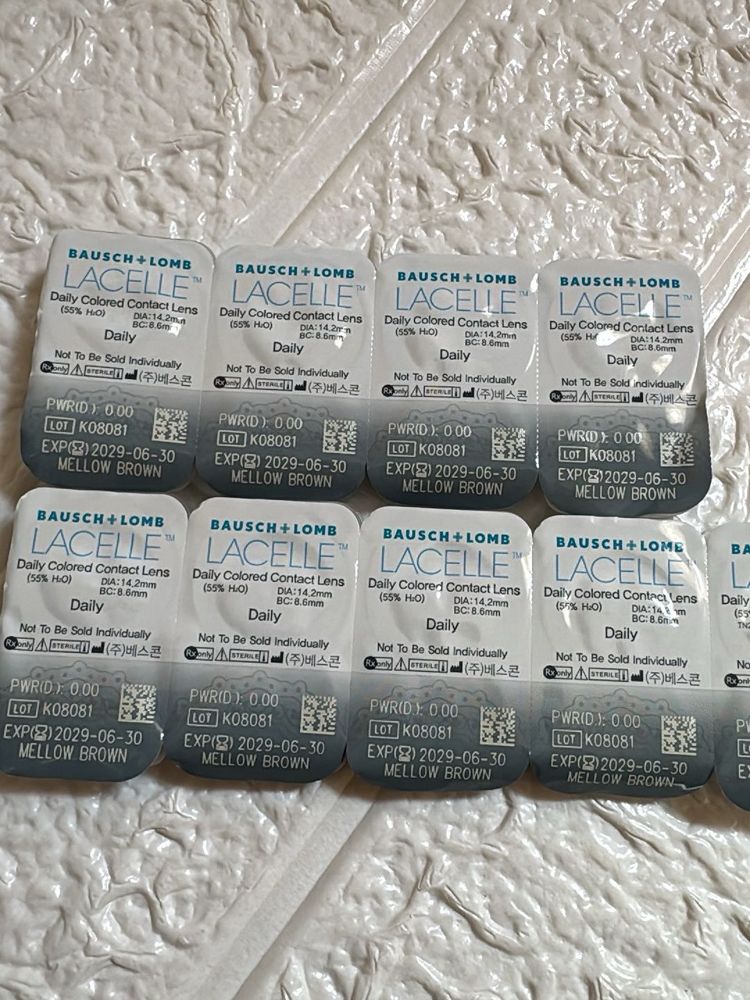 Bausch + Lomb Lacelle Daily Colored Contact Lenses