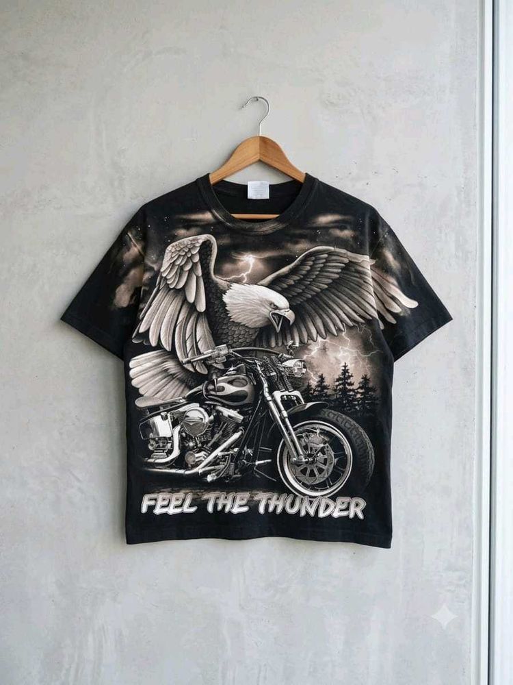 Vintage Eagle Motorcycle T-Shirt