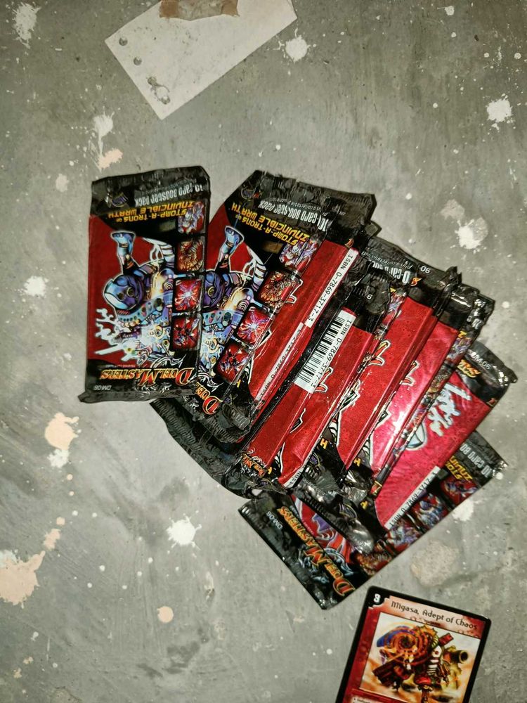 Dual Masters Card Seald Packets