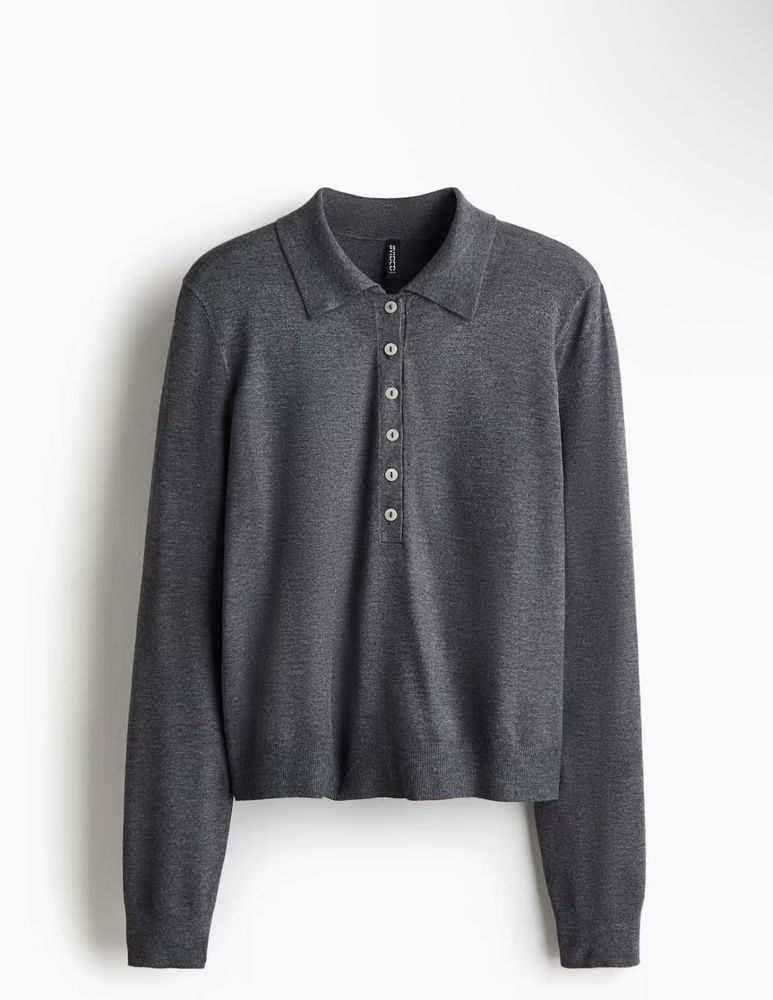 Long Sleeved Polo Shirt