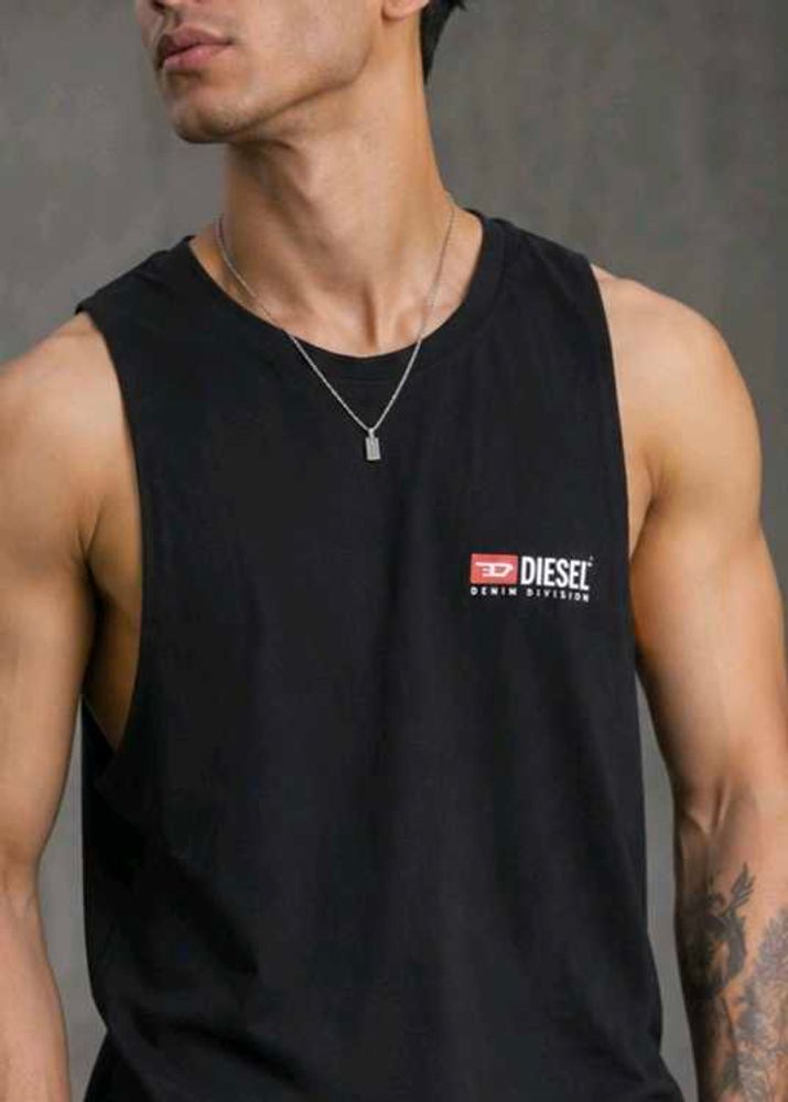 Diesel Men's Black Tank Top