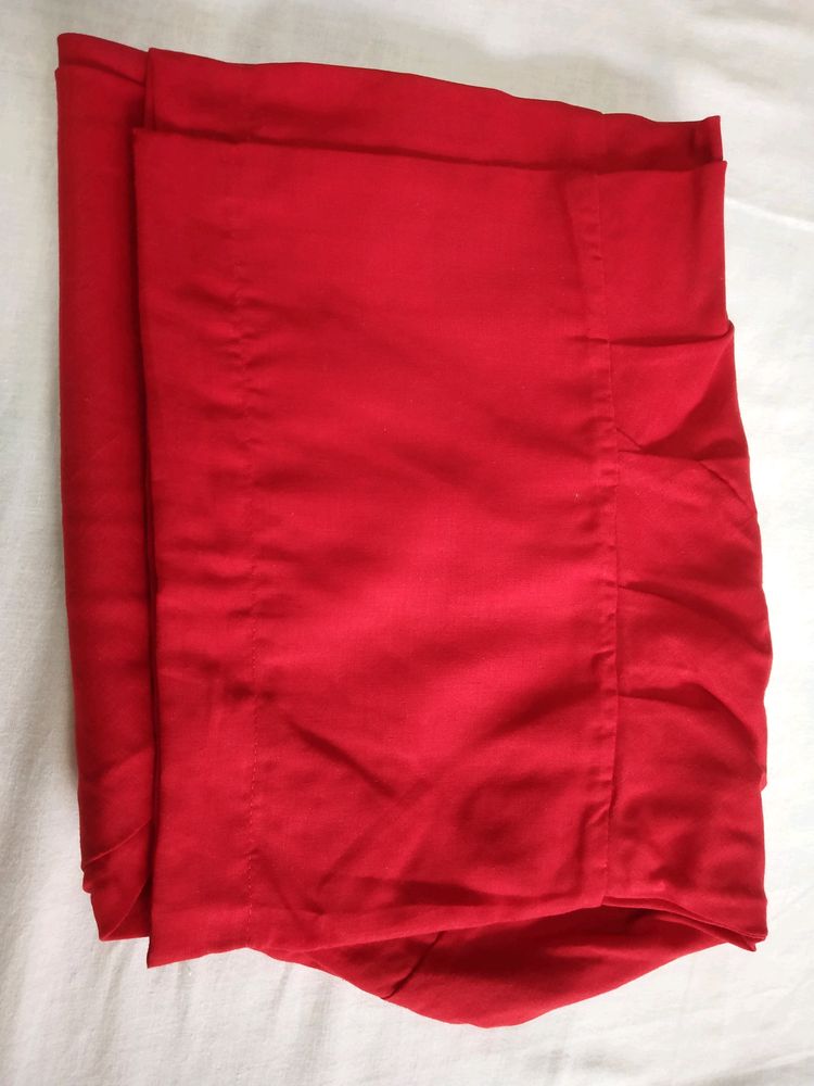 Red Chudidar Bottom