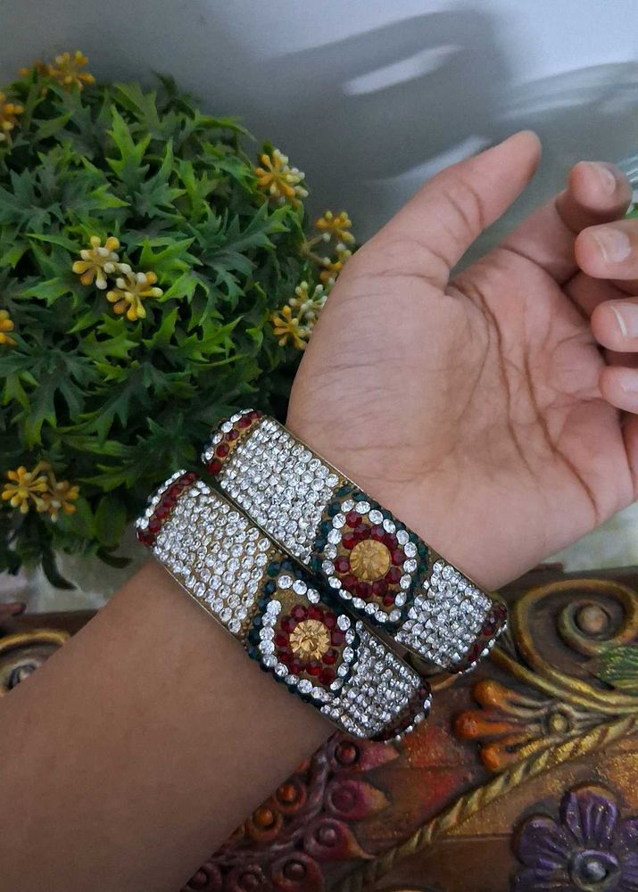 Exquisite Crystal &amp; Stone Bangles