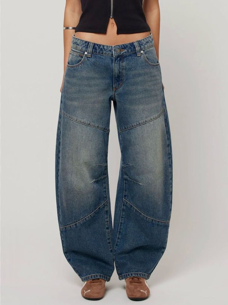 Vintage Wide Leg Baggy Jeans