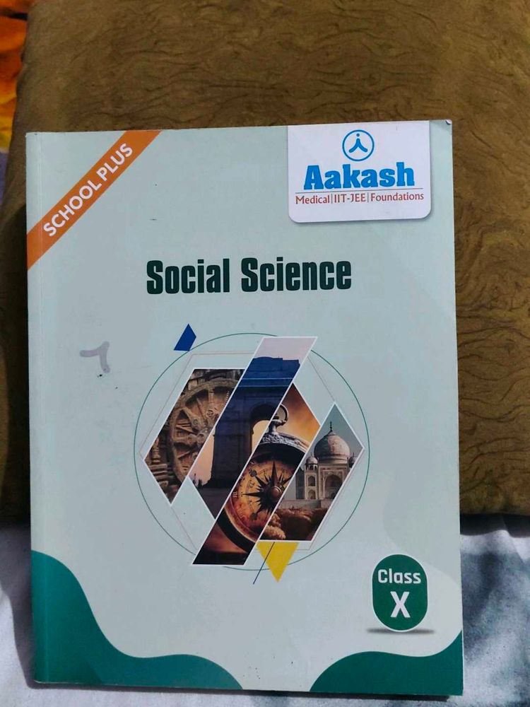 Aakash Social Science Class X Book