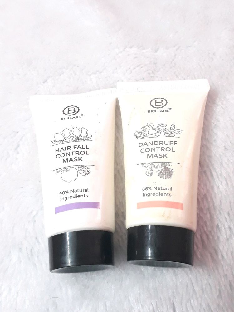 Brillare hair Fall N Dandraff control Mask Combo