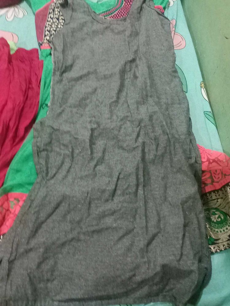 Women's Grey Kurta