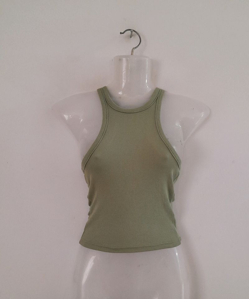 Light Olive Green Tank Top (Women's)