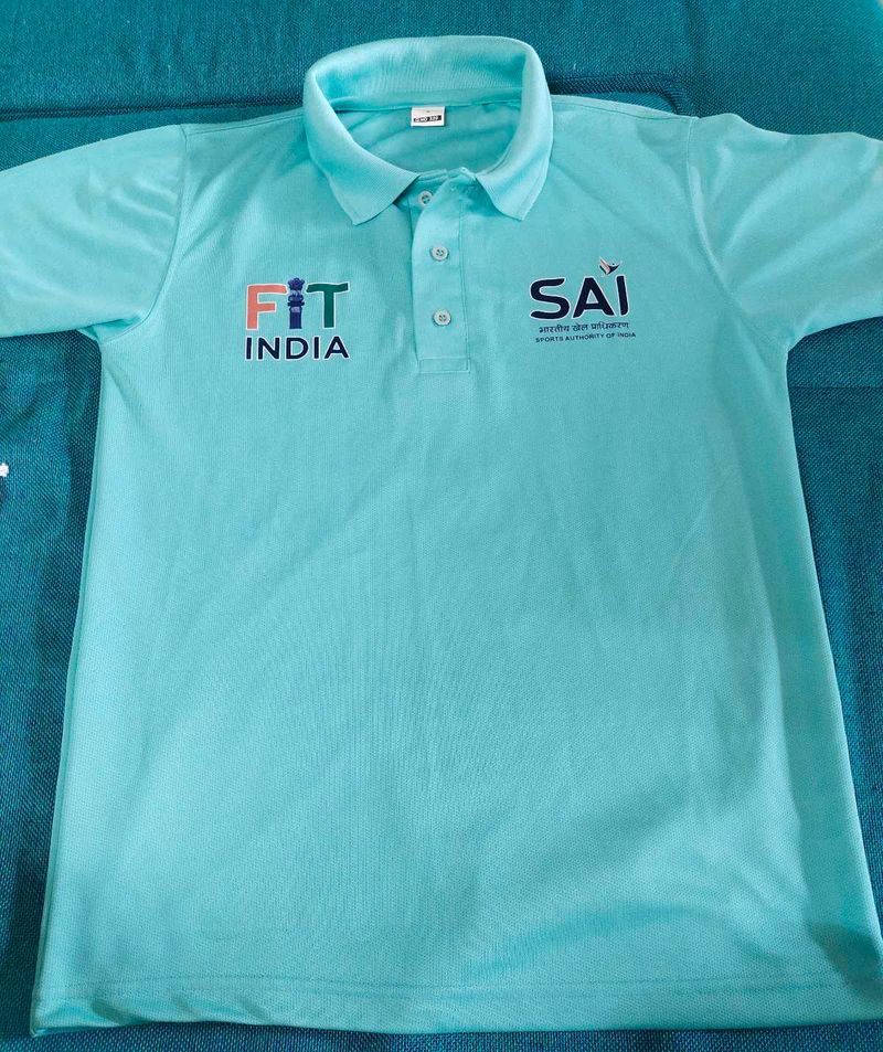 Fit India &amp; SAI Polo T-Shirt