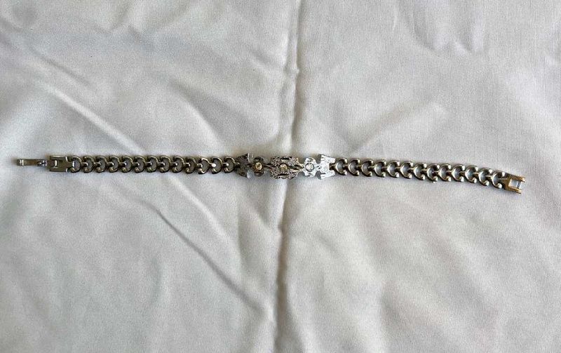 ⛓️🔗Silver Tone Chain Bracelet 🔗⛓️