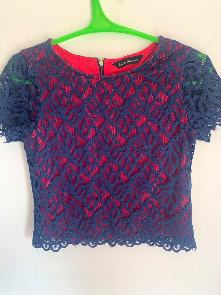 Latin Quarter Brand Xs Crop Top