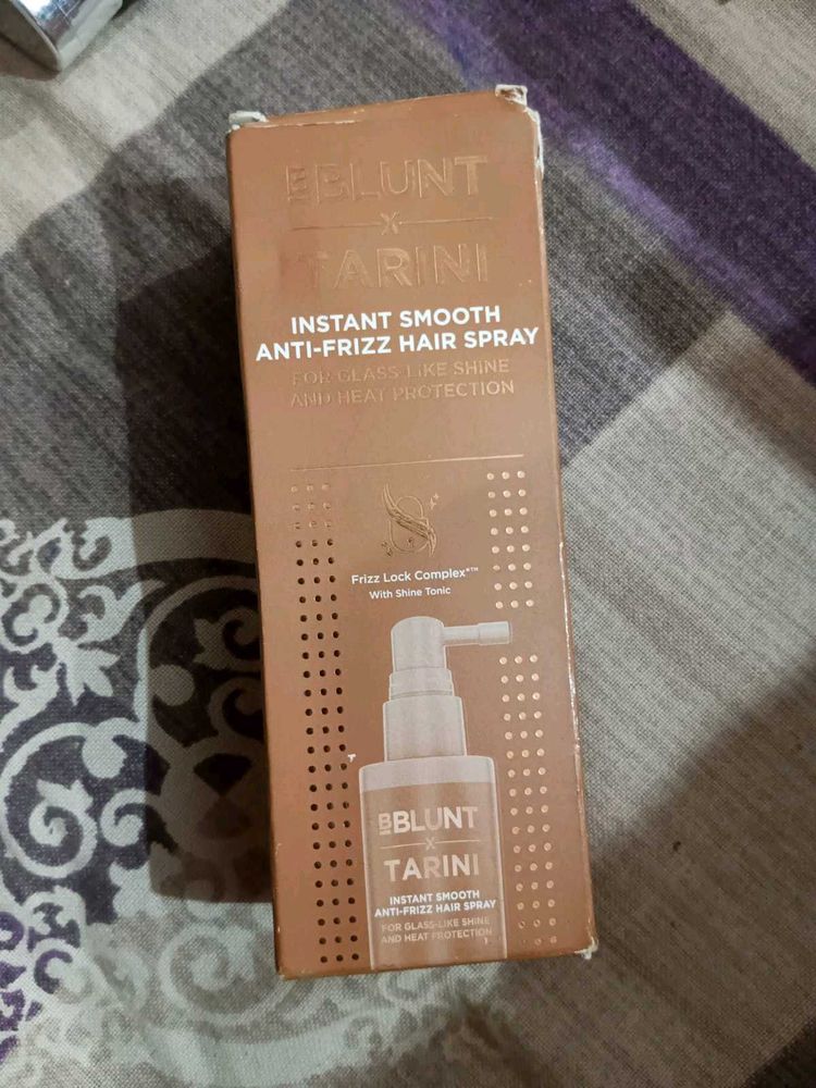 BBlunt Tarini Anti-Frizz Hair Spray